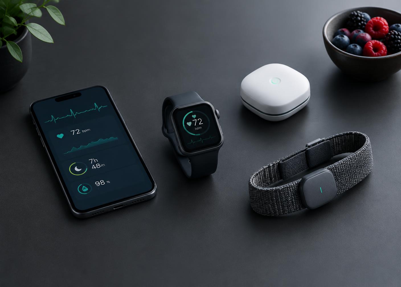 Phone, watch, and connected health devices